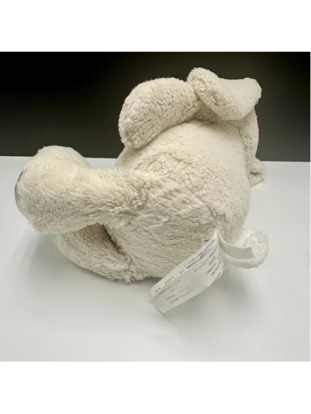 Toys “R” Us Animal Alley Bunny Rabbit 17” Plush Stuffed Floppy Crème White